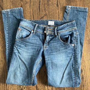 Hudson Collin Skinny Blue Jeans